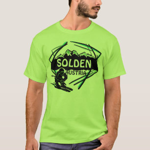 T-shirt Solden Autriche gars green ski art tee