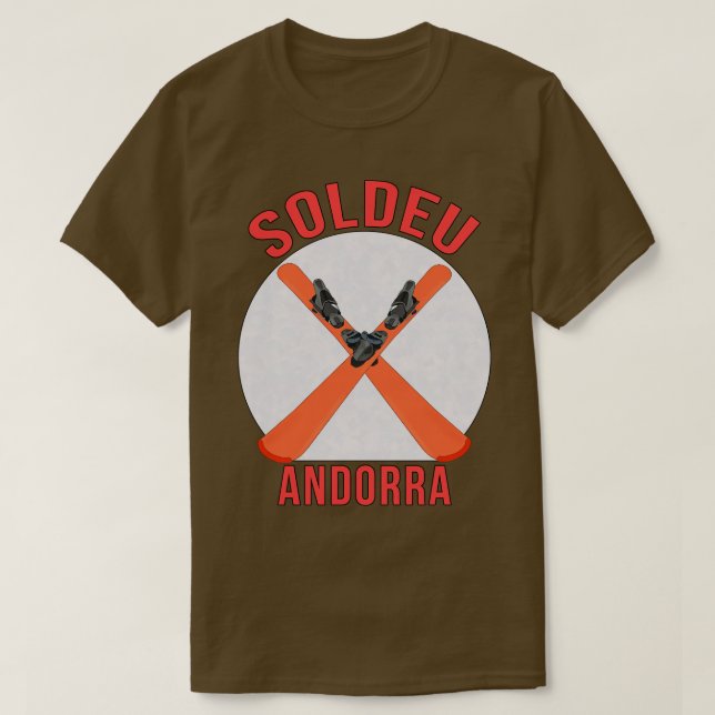 T-shirt Soldeu Andorre (Design devant)