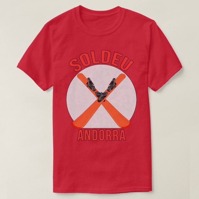 T-shirt Soldeu Andorre (Design devant)