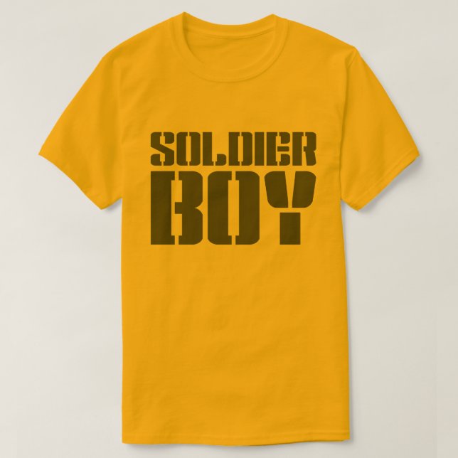T-SHIRT SOLDIER GARY (Design devant)
