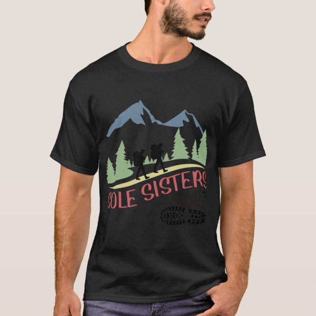 T-shirt Sole Sisters garçon rétro (Devant)