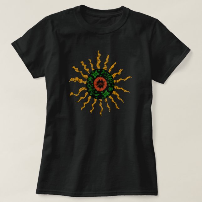 T-shirt Soleil africain (Design devant)