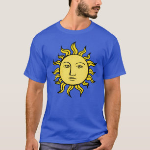 T-shirt Soleil Avec Face Rétro Magique Vintage cuisine Cél