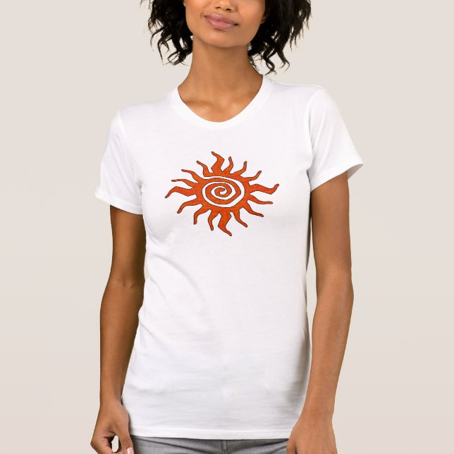 T-shirt Soleil bohème (Devant)