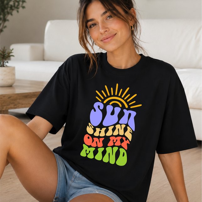 T-shirt Soleil Brille Sur Mon Esprit (Sunshine T-shirt)