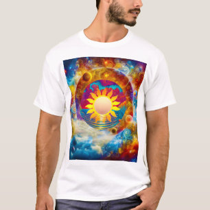 T-shirt Soleil cosmique