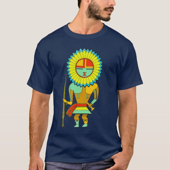 T-shirt Soleil de l'homme Zuni (Devant)