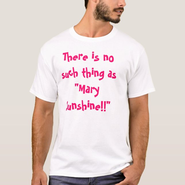 T-shirt Soleil de Mary (Devant)