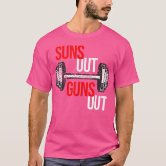 T-shirt Soleil Dehors Armes Dehors Réservoir Soleil dehors