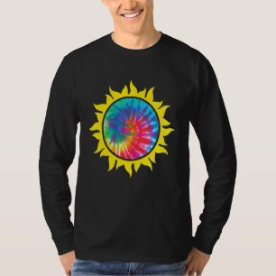 T-shirt Soleil des années 1960 aux couleurs vives