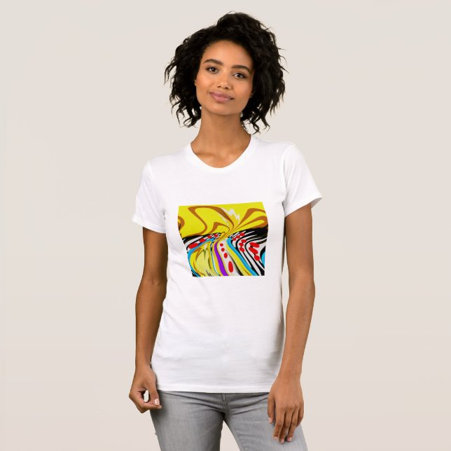 T-shirt Soleil d'été (Devant entier)