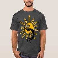 Soleil d'or sud-ouest Kokopelli