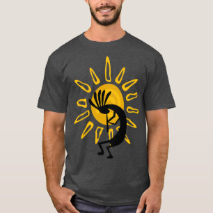 T-shirt Soleil d'or sud-ouest Kokopelli