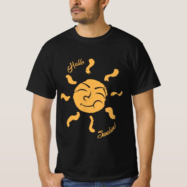 T-shirt Soleil du dessin souriant (Devant)