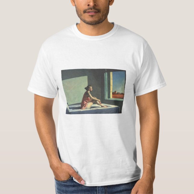 T-shirt Soleil du matin - Edward Hopper (Devant)