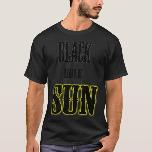 T-shirt Soleil du Trou Noir (Devant)