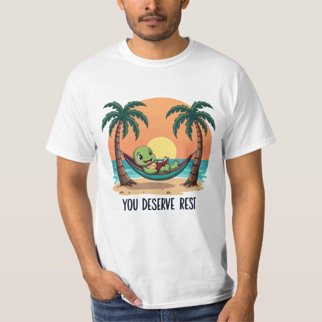 T-shirt Soleil d'une plage vectoriel vectoriel modèles de  (Devant)