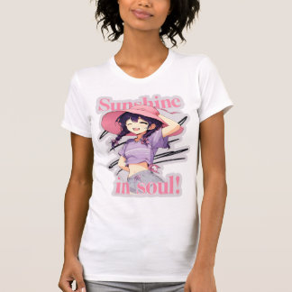T-shirt Soleil en Soul Radiant Girl en tenue d'été