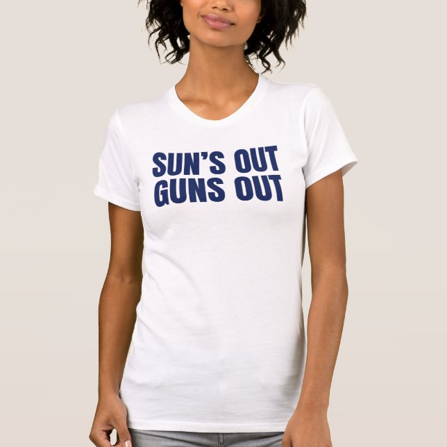 T-shirt Soleil en vue, muscles en vue (Devant)