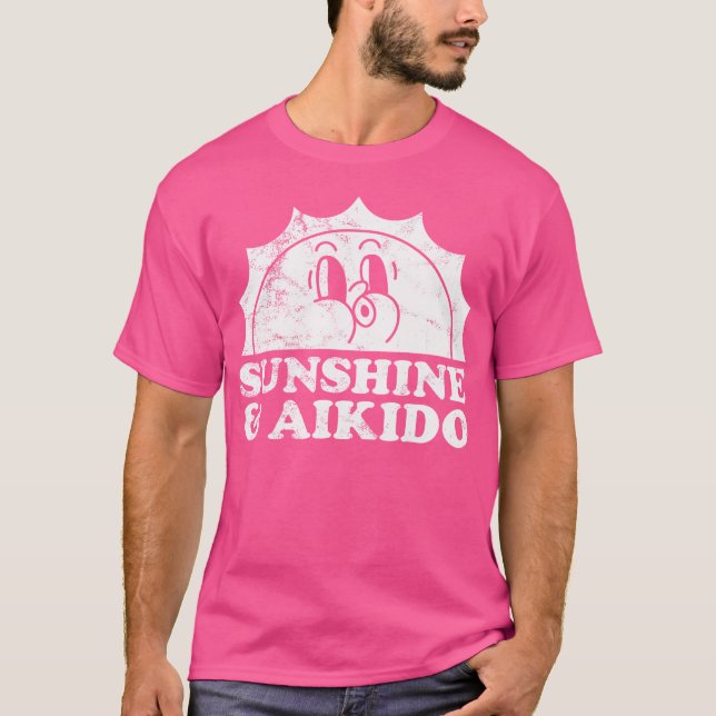 T-shirt Soleil Et Aikido (Devant)