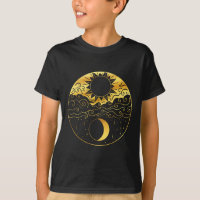 Soleil Et Lune Yin Yang Étoile Céleste Méditation 