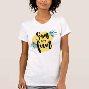 T-shirt Soleil et plaisir
