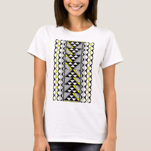 T-shirt Soleil et pluie en Jaune