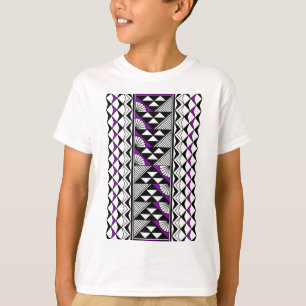 T-shirt Soleil et pluie natifs en violet