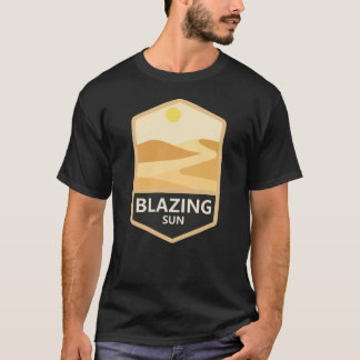 T-shirt Soleil flamboyant