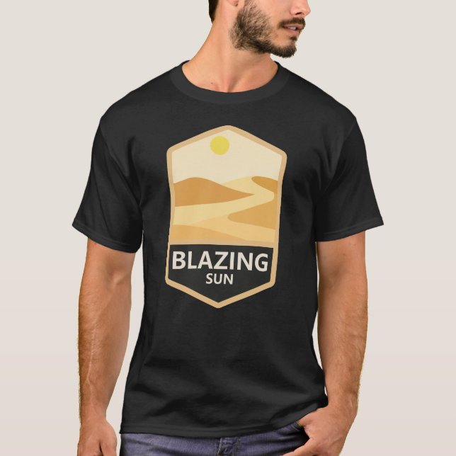 T-shirt Soleil flamboyant (Devant)