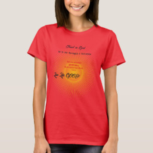 T-shirt Soleil Inspiration Spiritualité Inspiration