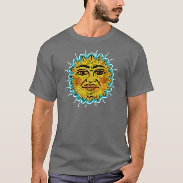T-shirt Soleil Jaune (Devant)