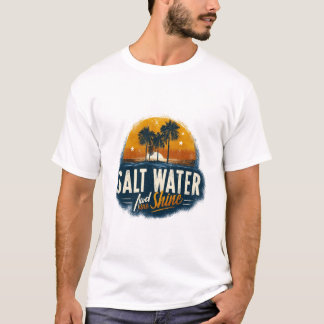 T-shirt Soleil, mer et brise salée