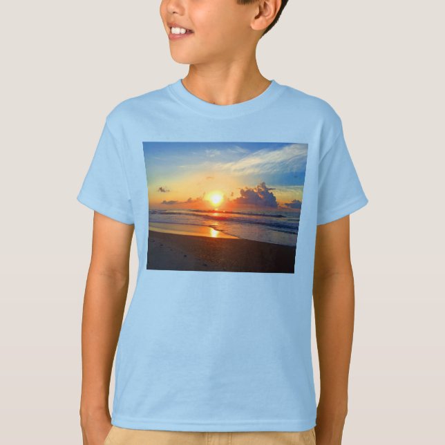 T-shirt Soleil océanique  (Devant)