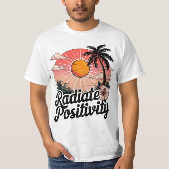 T-shirt Soleil positif (Devant)