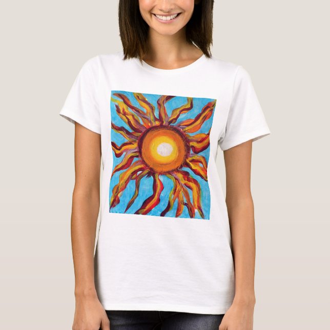 T-shirt Soleil sauvage (Devant)