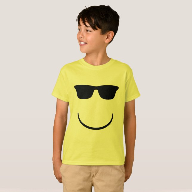 T-shirt Soleil souriant (Devant entier)