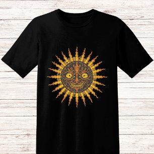 T-shirt Soleil souriant déplaisant face