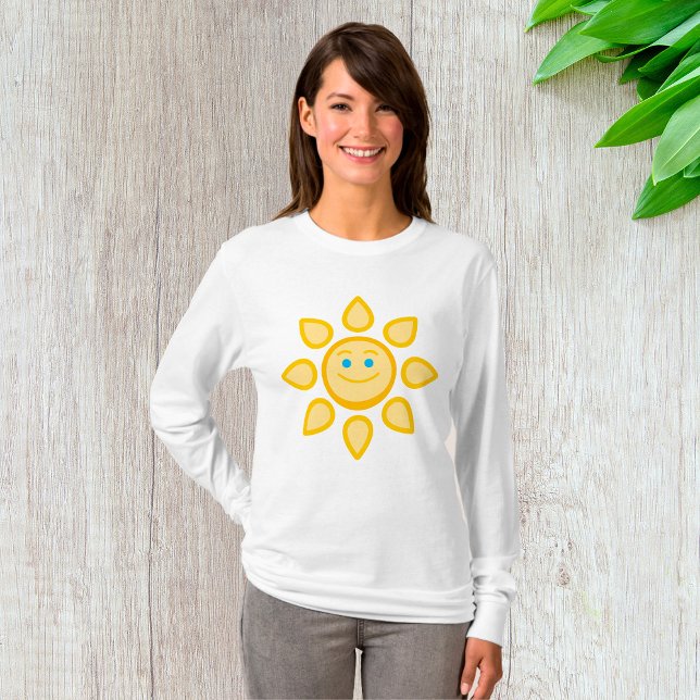 T-shirt Soleil souriant Joyeux soleil (Créateur téléchargé)