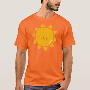 T-shirt Soleil Sourire Mignon 