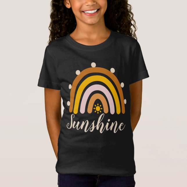 T-Shirt Soleil - Sunshine Arc-en-ciel (Devant)