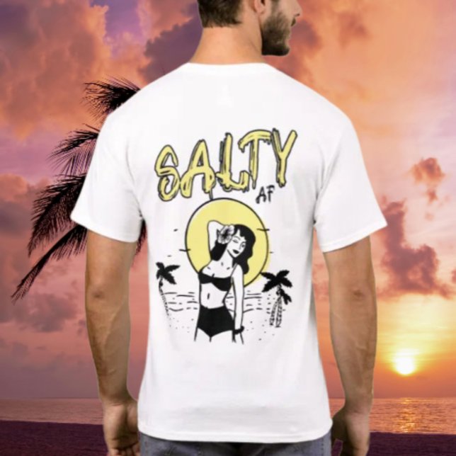 T-shirt Soleil sur la Plage par Salty AF (Créateur téléchargé)