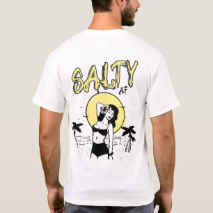 T-shirt Soleil sur la plage par Salty AF