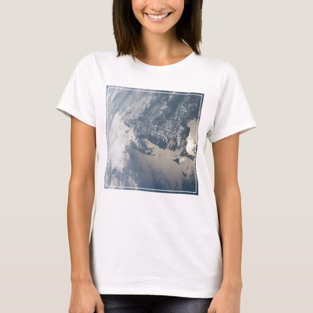 T-shirt Soleil Sur Les Eaux De La Terre. (Devant)