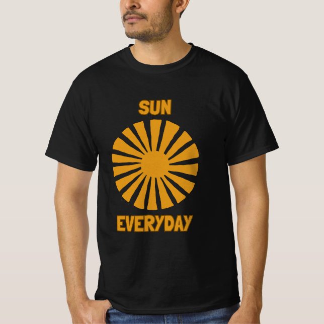 T-shirt SOLEIL TOUS LES JOURS (Devant)