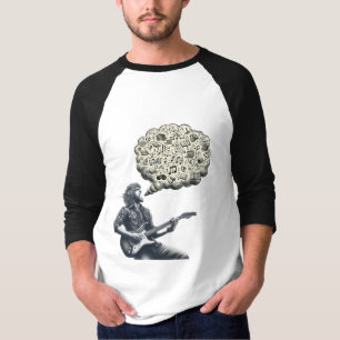 T-shirt Solfeggio explosif guitariste