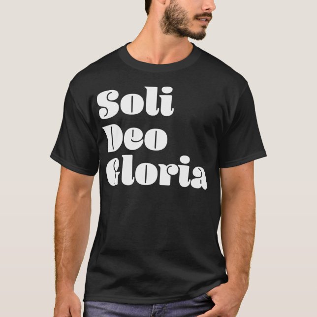 T-shirt Soli Deo Gloria _2 (Devant)