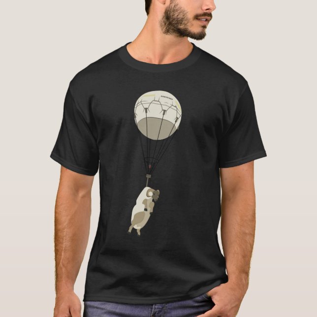 T-shirt SOLID SNAKE MOUTON BALLOON ami (Devant)