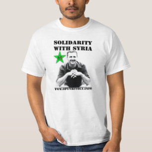 T-shirt Solidarité avec la Syrie