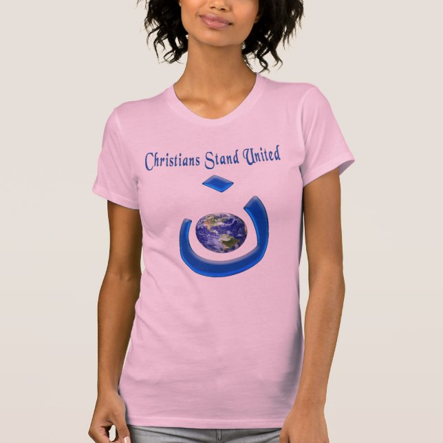 T-shirt Solidarité chrétienne (Devant)